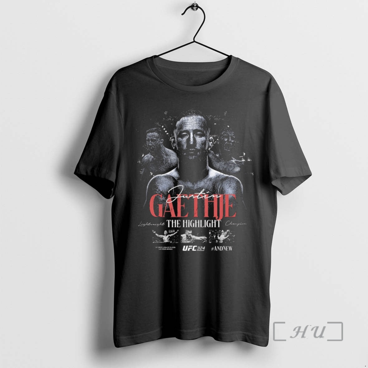 Officials Justin Gaethje Ufc 324 Andnew Interim Lightweight Champion T-Shirts, Hoodie, Sweatshirt | PodTeesHub.com