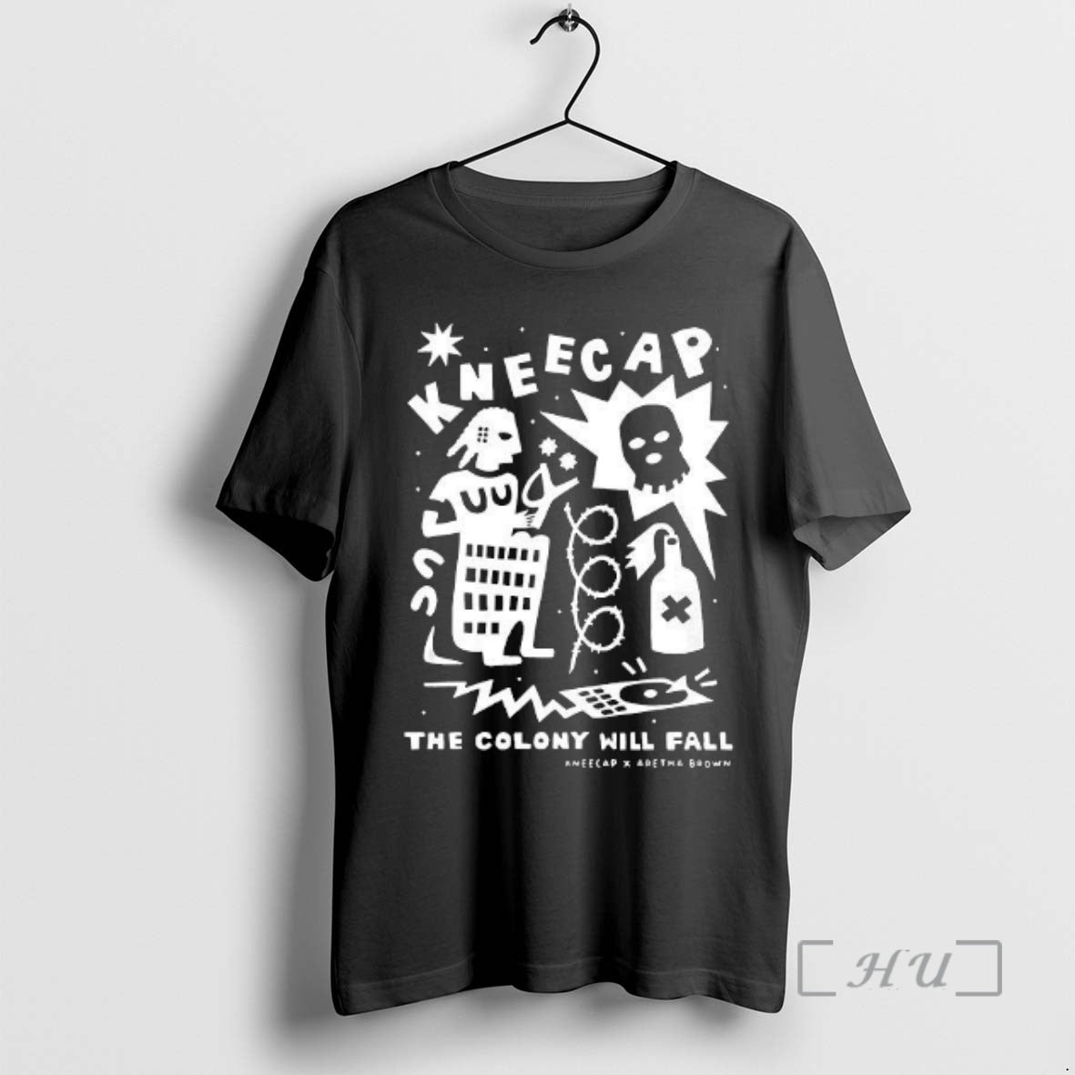 Officials Kneecap Aretha Brown The Colony Will Fall Woman T-Shirts, Hoodie, Sweatshirt | PodTeesHub.com