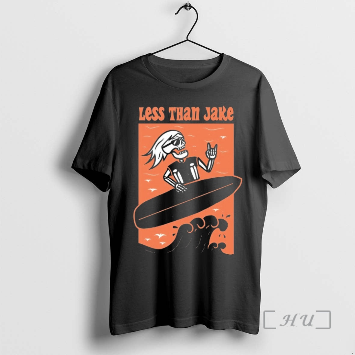 Officials Less Than Jake Surfer Dude Skeleton T-Shirts, Hoodie, Sweatshirt | PodTeesHub.com