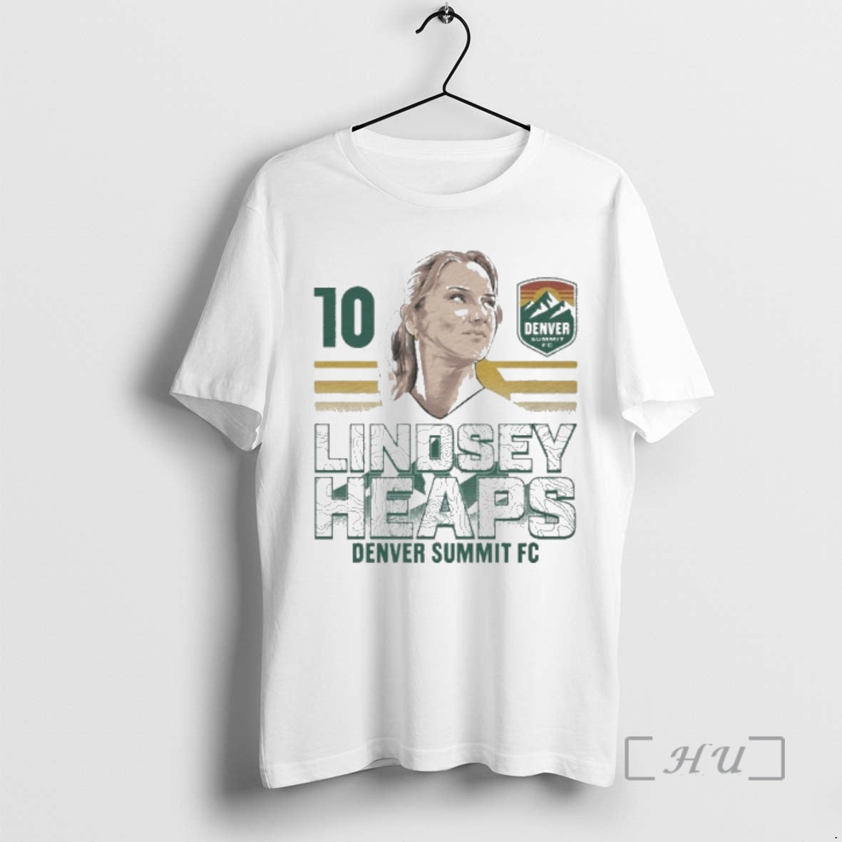 Officials Lindsey Heaps Denver Summit Fc Vector T-Shirts, Hoodie, Sweatshirt | PodTeesHub.com