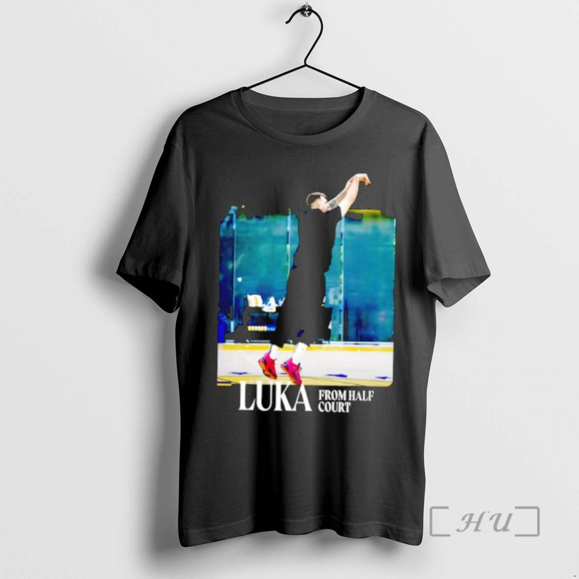 Officials Luka From Half Court First Ball At The Lakers T-Shirts, Hoodie, Sweatshirt | PodTeesHub.com