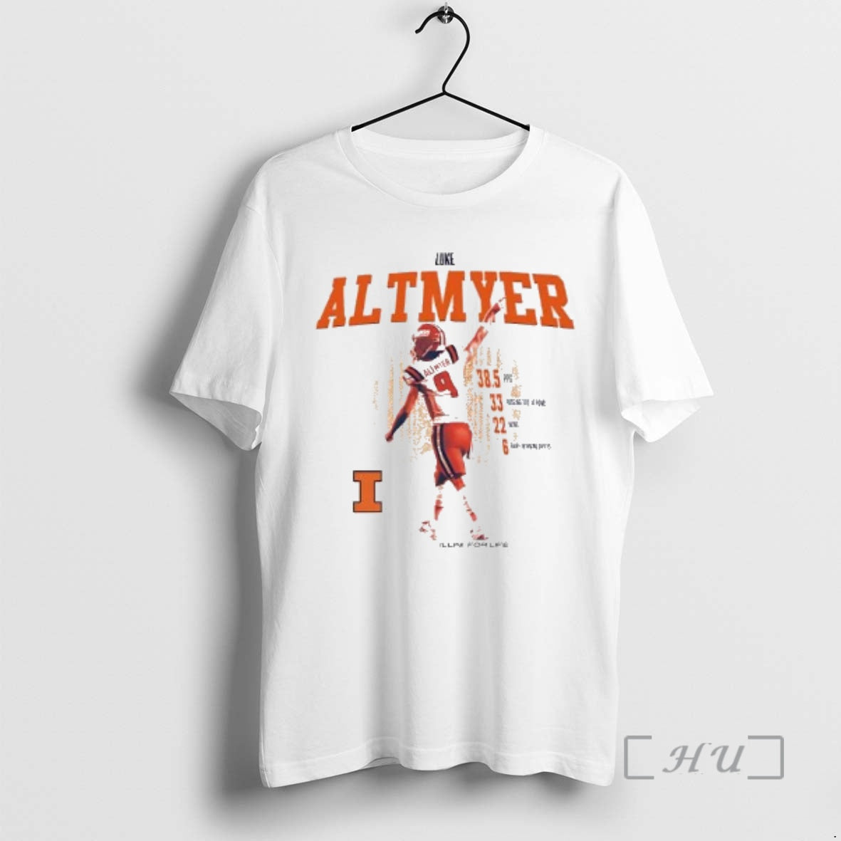 Officials Luke Altmyer Career Illinois Fighting Illini T-Shirts, Hoodie, Sweatshirt | PodTeesHub.com