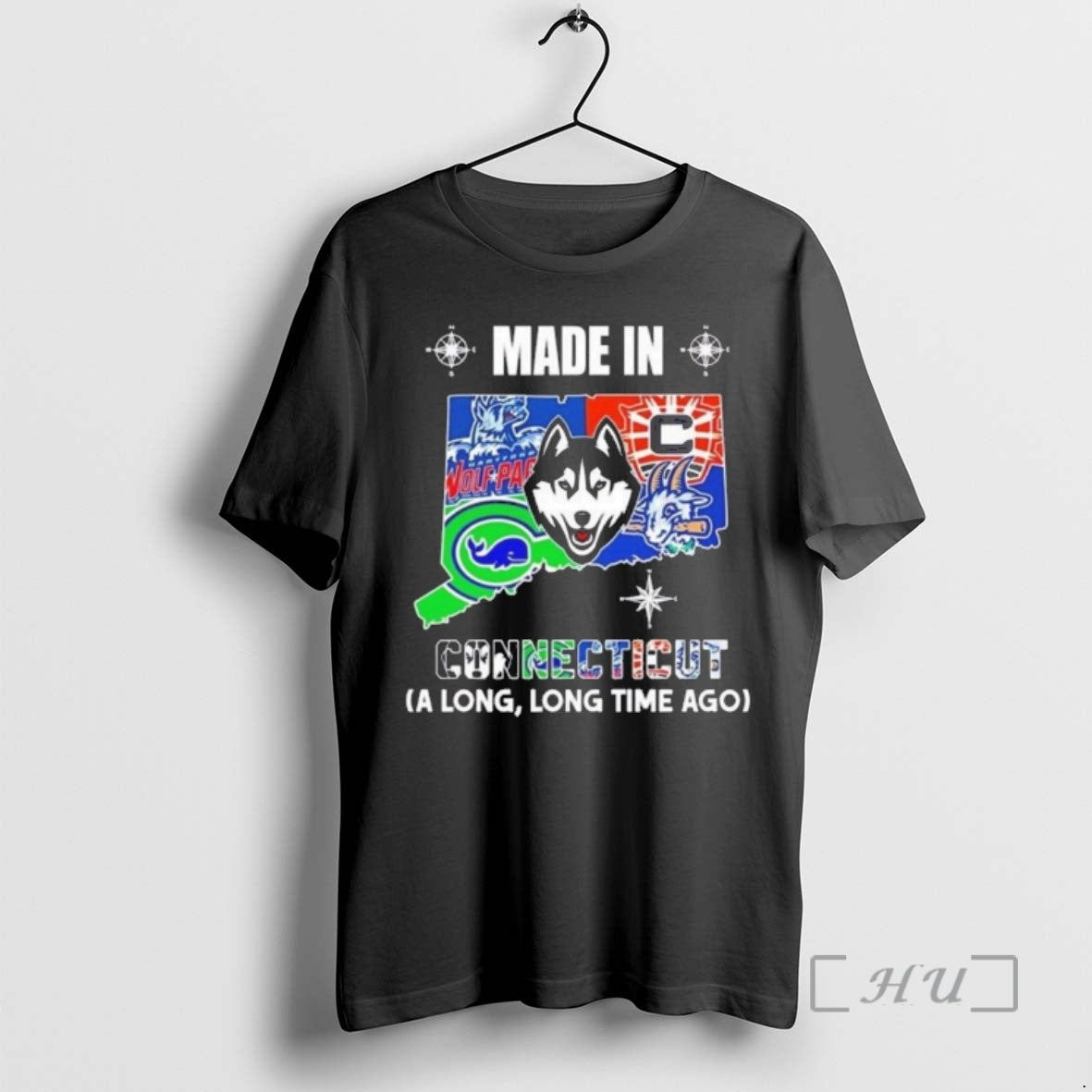 Officials Made In Connecticut A Long Long Time Ago State Logo Map 2026 Premium T-Shirts, Hoodie, Sweatshirt | PodTeesHub.com