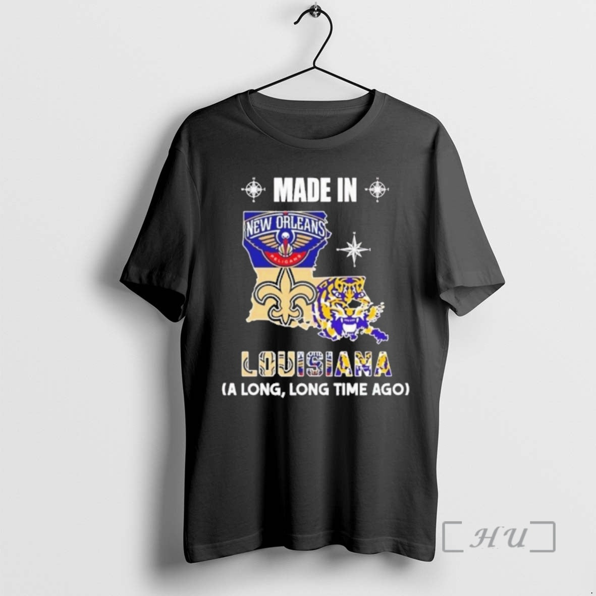 Officials Made In Louisiana A Long Long Time Ago State Logo Map 2026 Premium T-Shirts, Hoodie, Sweatshirt | PodTeesHub.com