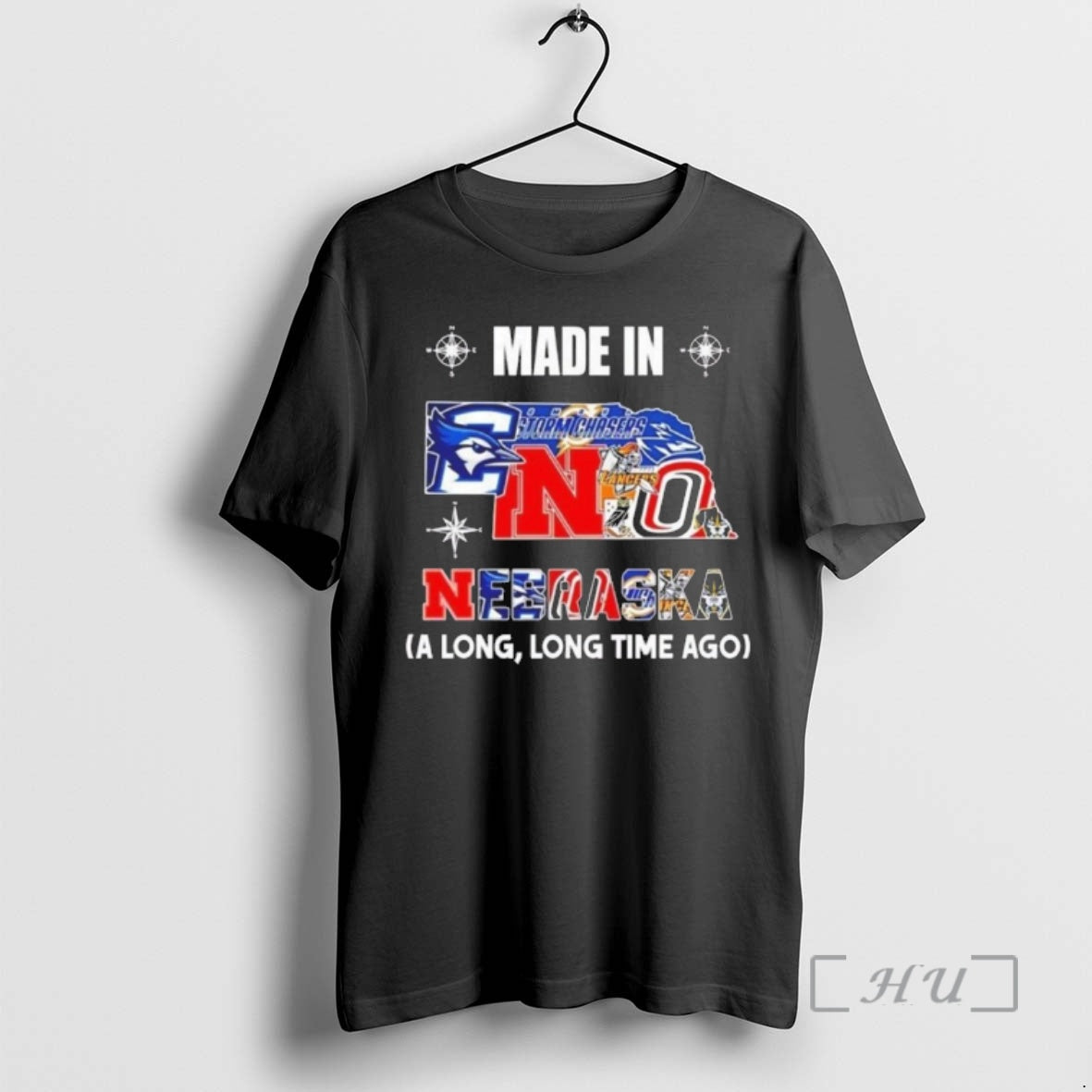 Officials Made In Nebraska A Long Long Time Ago State Logo Map 2026 Premium T-Shirts, Hoodie, Sweatshirt | PodTeesHub.com