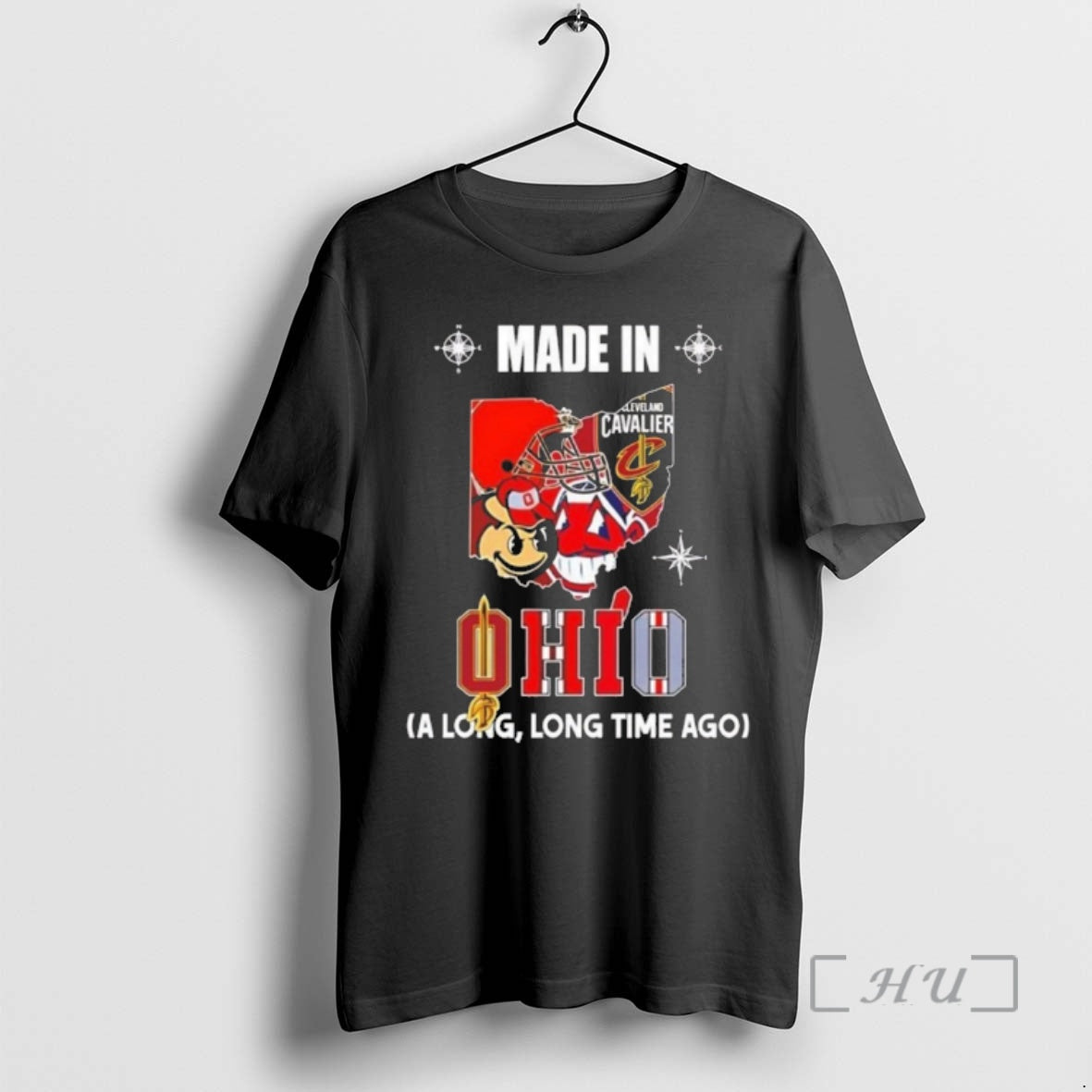 Officials Made In Ohio A Long Long Time Ago State Logo Map 2026 Premium T-Shirts, Hoodie, Sweatshirt | PodTeesHub.com