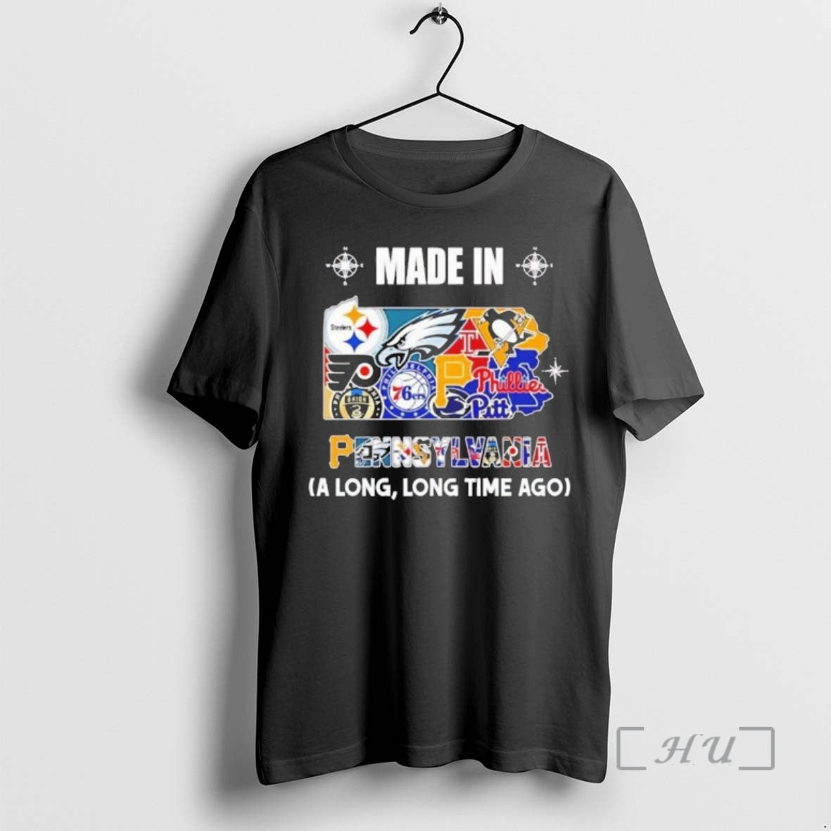 Officials Made In Pennsylvania A Long Long Time Ago State Logo Map 2026 Premium T-Shirts, Hoodie, Sweatshirt | PodTeesHub.com