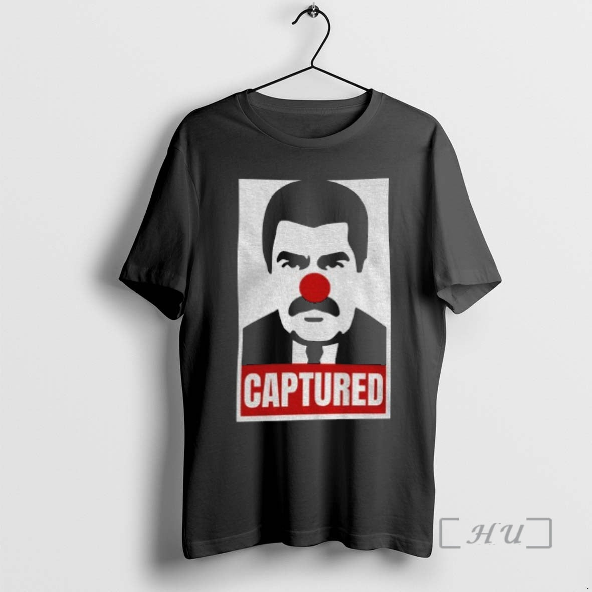 Officials Maduro Clown Captured Style Portrait Fuck Maduro T-Shirts, Hoodie, Sweatshirt | PodTeesHub.com