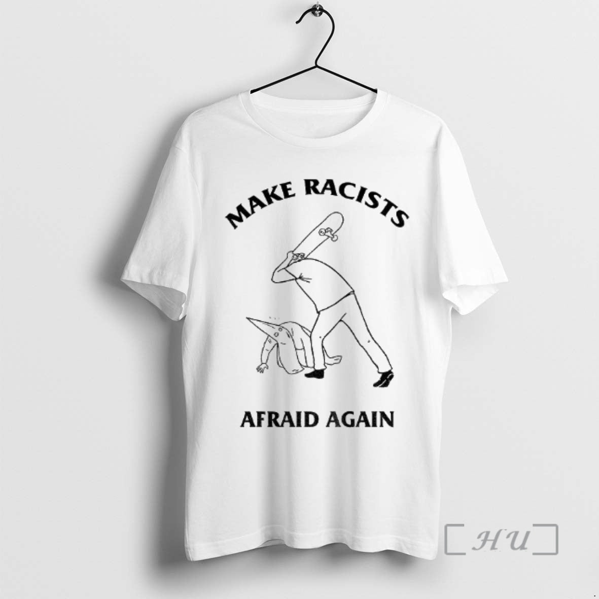 Officials Make Racist Afraid Again Political T-Shirts, Hoodie, Sweatshirt | PodTeesHub.com