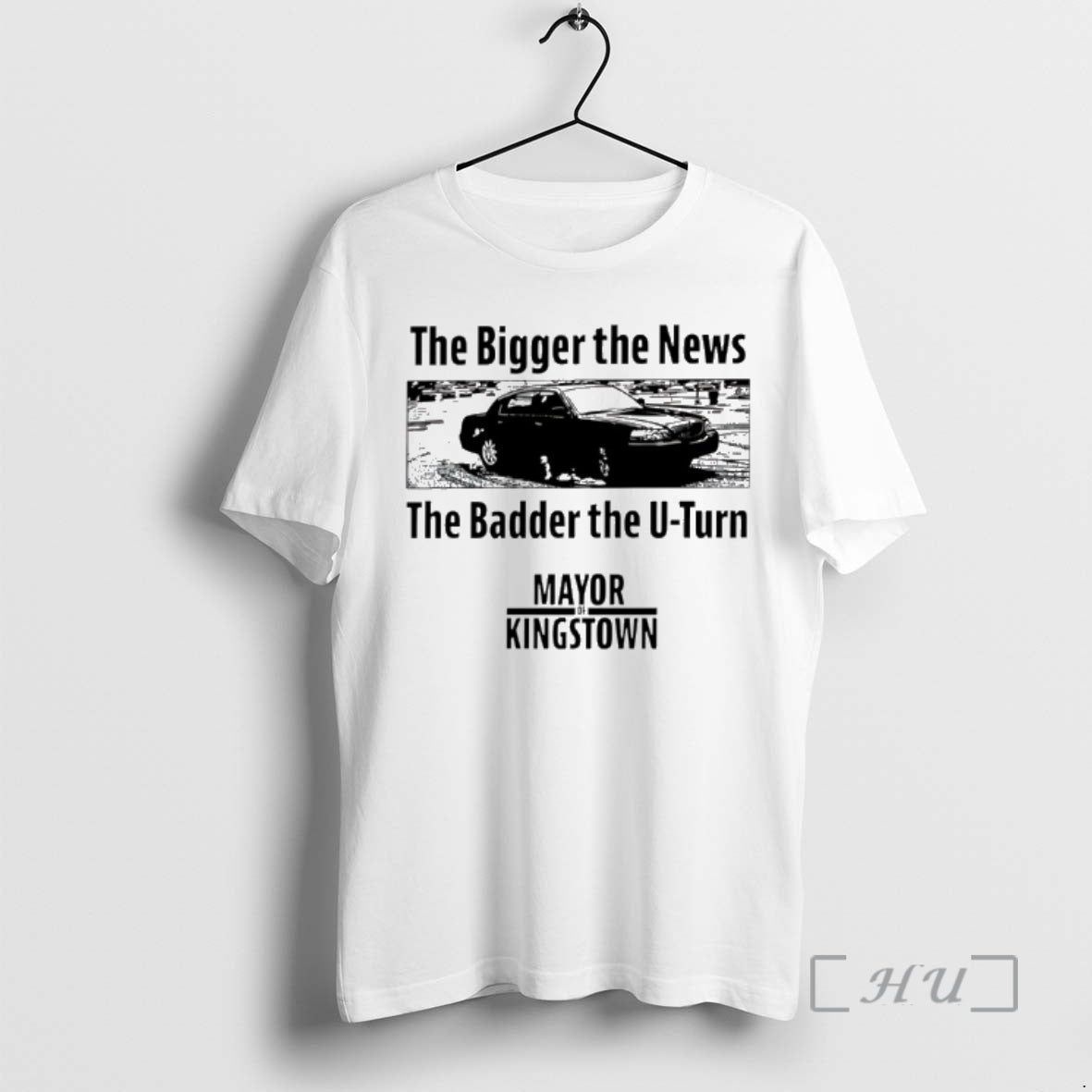 Officials Mayor Of Kingstown The Bigger The News The Badder The U Turn Premium T-Shirts, Hoodie, Sweatshirt | PodTeesHub.com