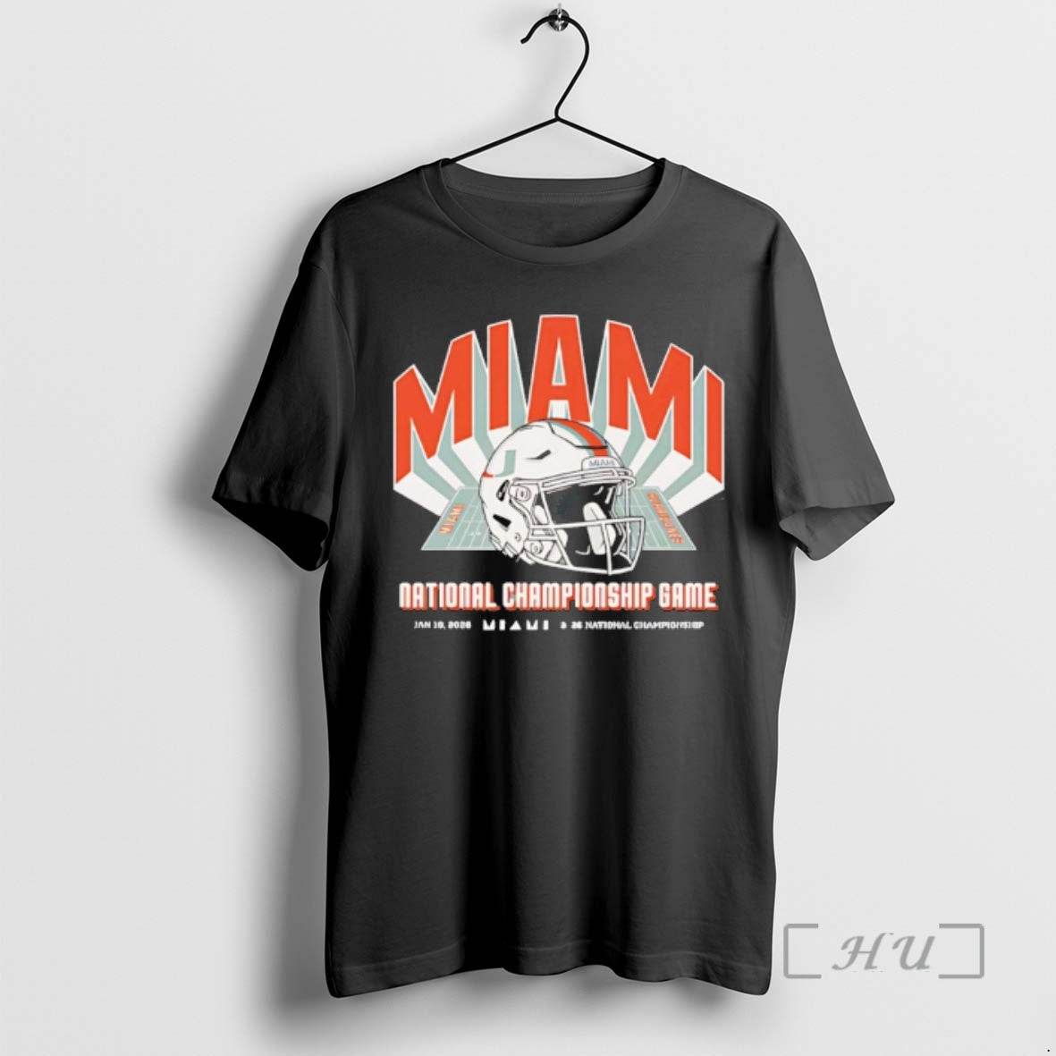 Officials Miami 2026 Cfp National Championship Game Helmet T-Shirts, Hoodie, Sweatshirt | PodTeesHub.com