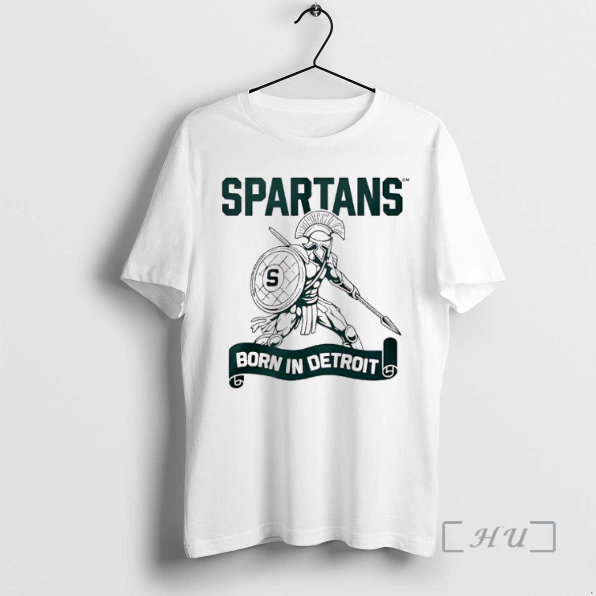 Officials Michigan State Spartans Born In Detroit T-Shirts, Hoodie, Sweatshirt | PodTeesHub.com