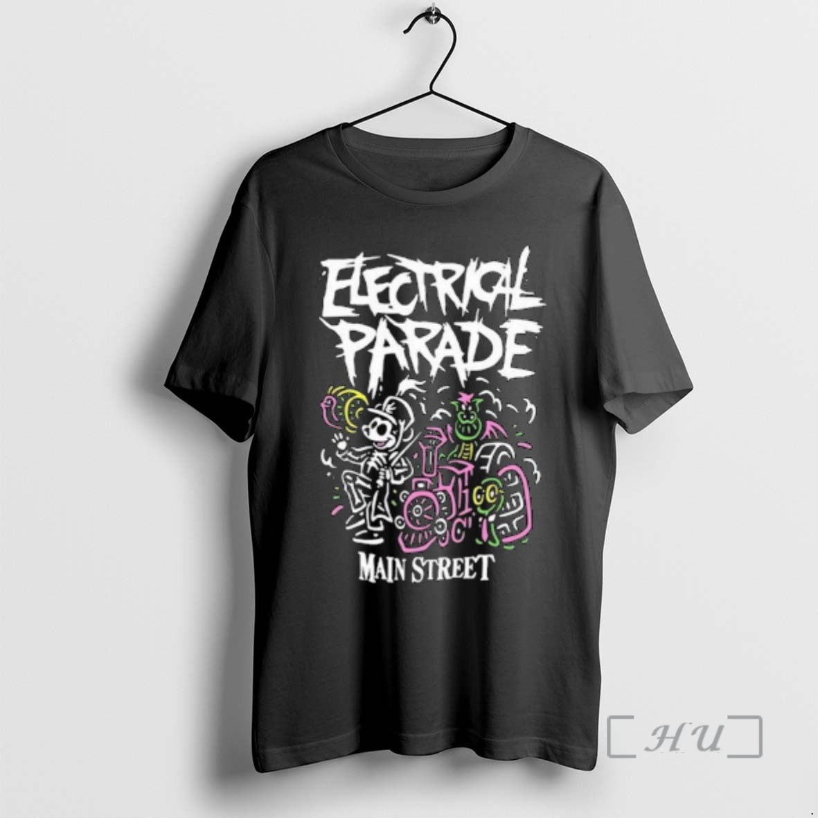 Officials My Chemical Romance Electrical Parade Circle Black T-Shirts, Hoodie, Sweatshirt | PodTeesHub.com