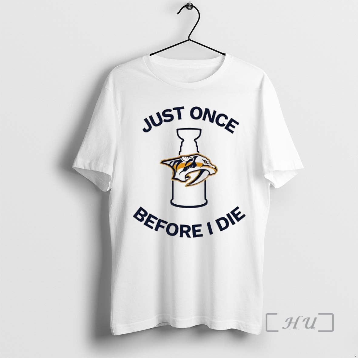 Officials Nashville Predators Just Once Before I Die T-Shirts, Hoodie, Sweatshirt | PodTeesHub.com