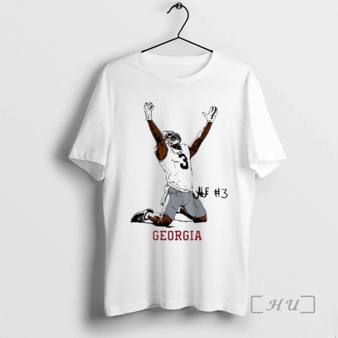 Officials Nate Frazier End Zone Celebration Georgia Football T-Shirts, Hoodie, Sweatshirt | PodTeesHub.com