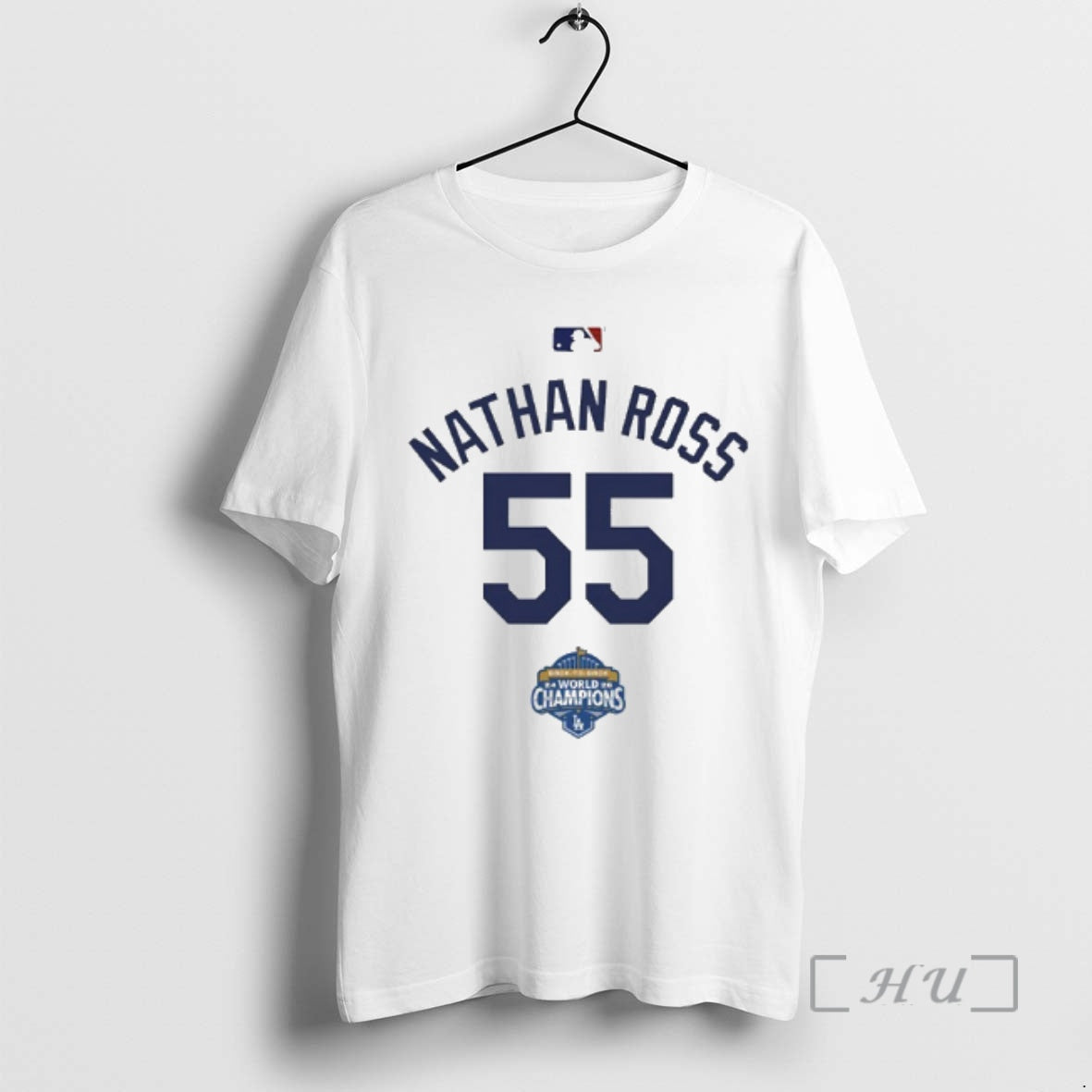 Officials Nathan Ross 55 Back To Back Champs World Champions T-Shirts, Hoodie, Sweatshirt | PodTeesHub.com