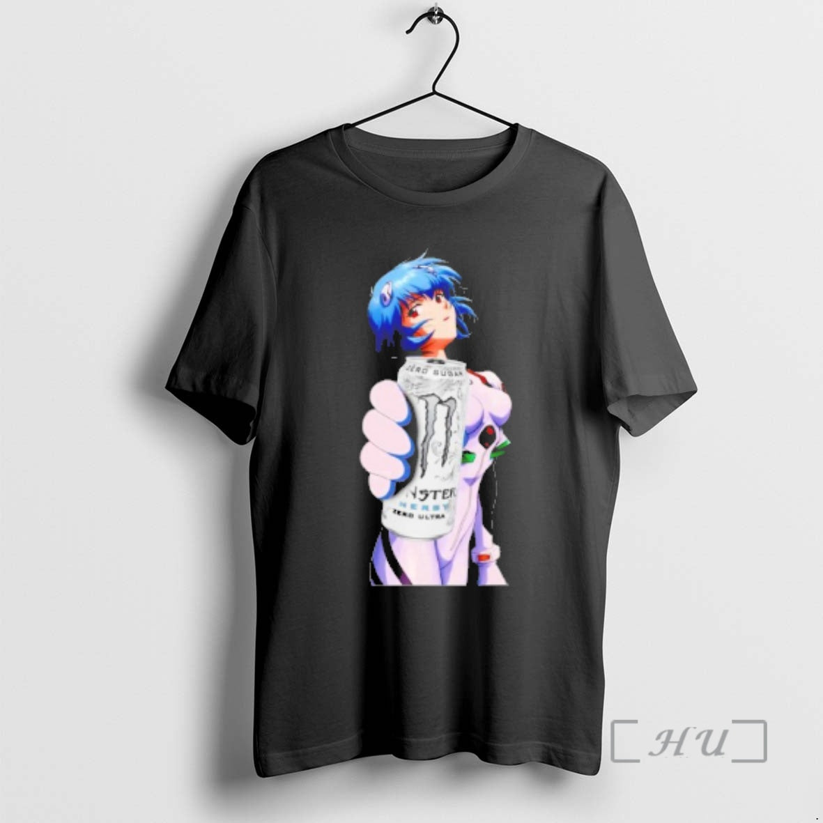 Officials Neon Genesis Evangelion Rei Ayanami Drink Monster T-Shirts, Hoodie, Sweatshirt | PodTeesHub.com
