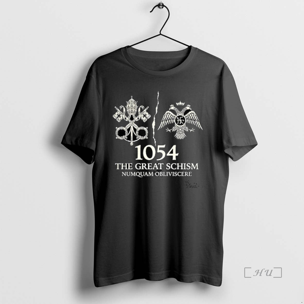 Officials Never Forget 1054 The Great Schism Numquam Obliviscere Logo T-Shirts, Hoodie, Sweatshirt | PodTeesHub.com