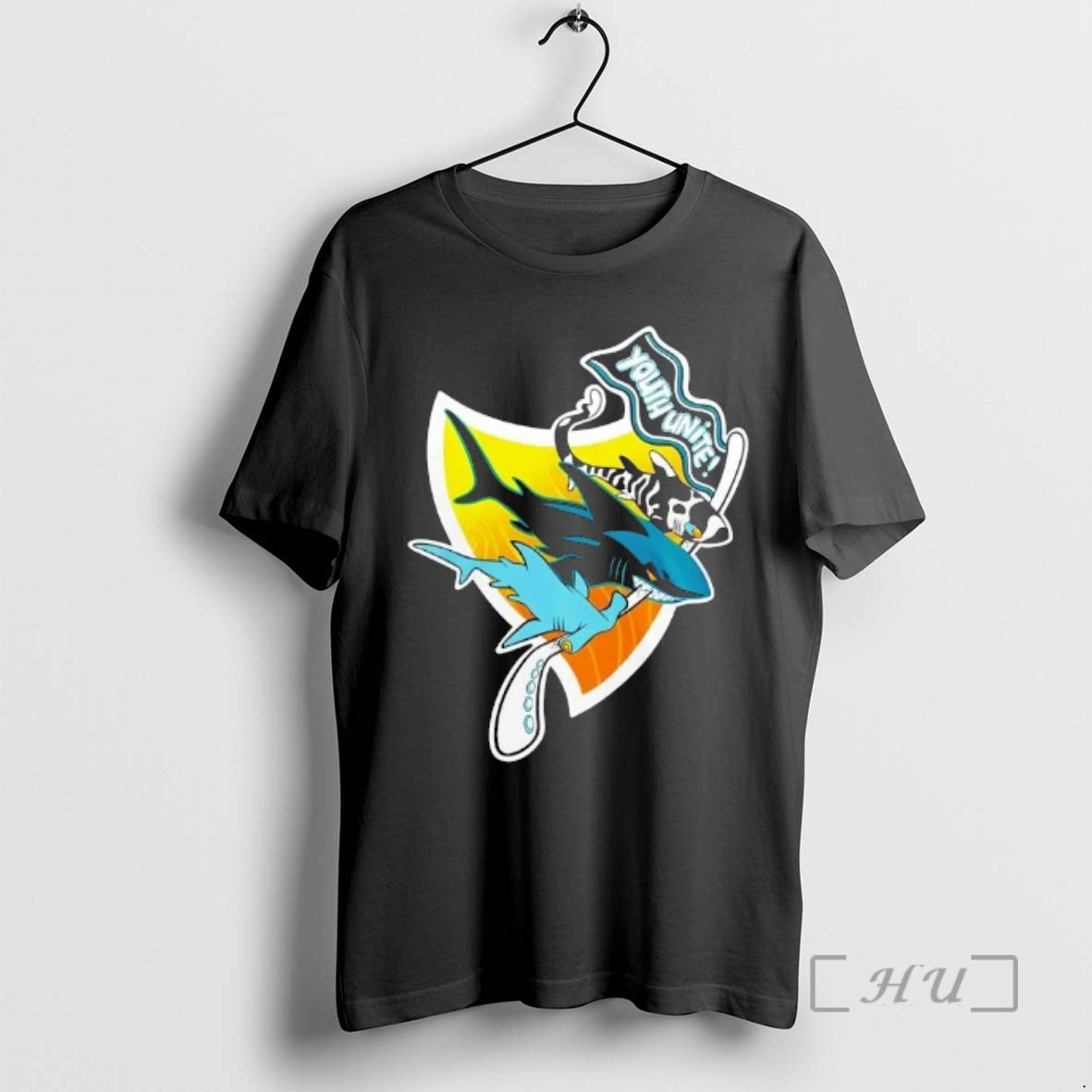 Officials New Logo San Jose Sharks Win Youth Unite 2 Sided Premium T Shirts Sweater Hoodie, Sweatshirt | PodTeesHub.com