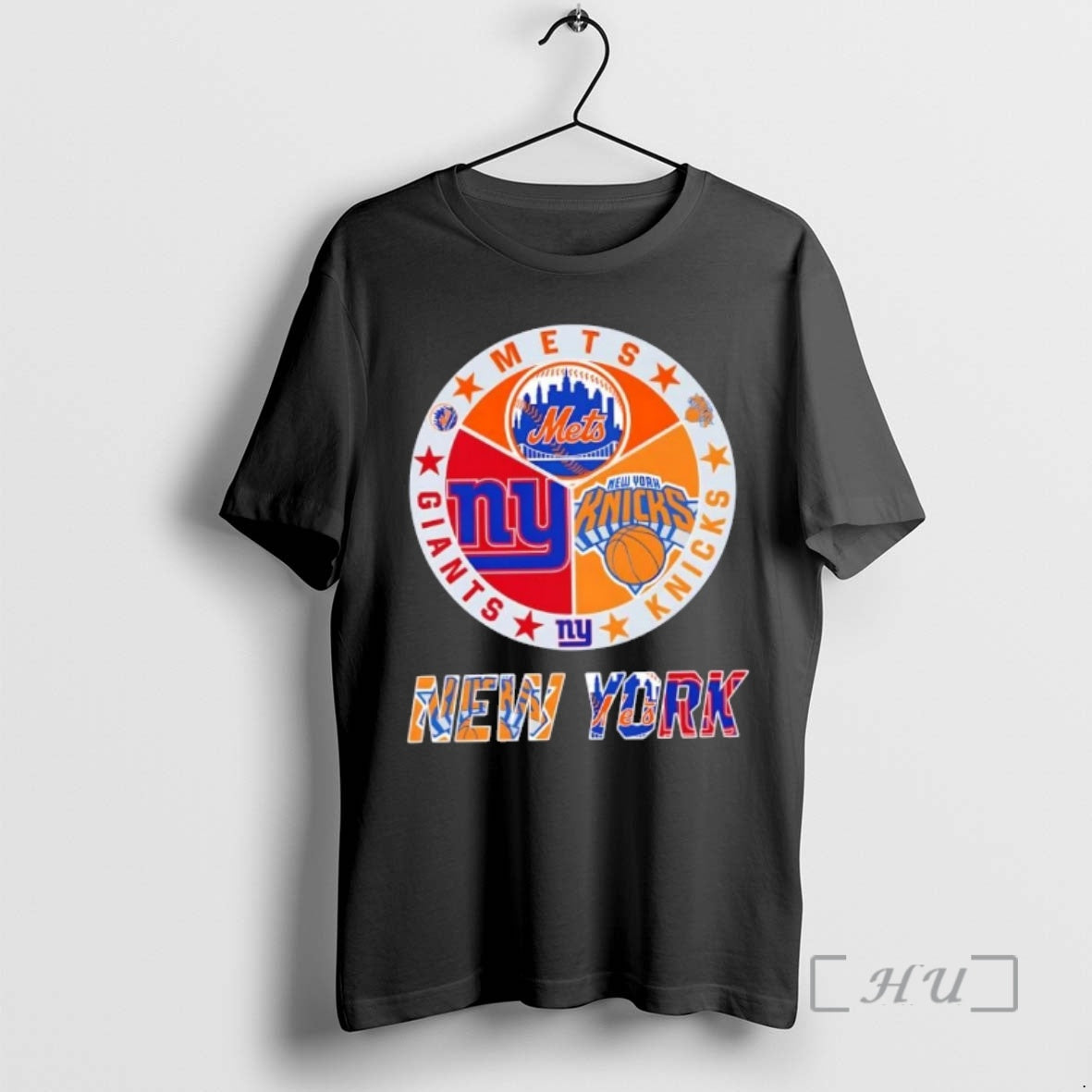 Officials New York City Sports Mets Knicks Giants Logos Combine T-Shirts, Hoodie, Sweatshirt | PodTeesHub.com