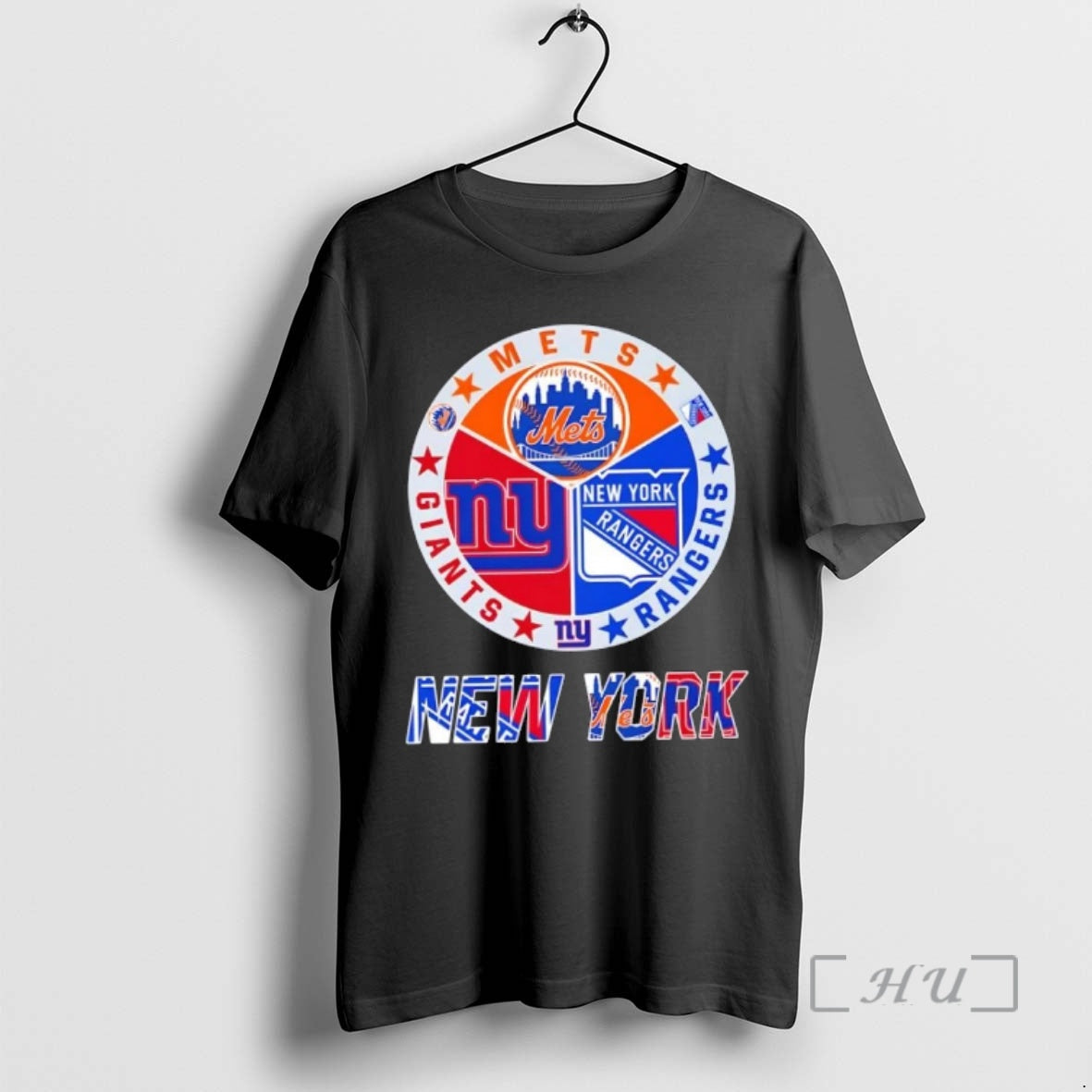 Officials New York City Sports Mets Rangers Giants Logos Combine T-Shirts, Hoodie, Sweatshirt | PodTeesHub.com