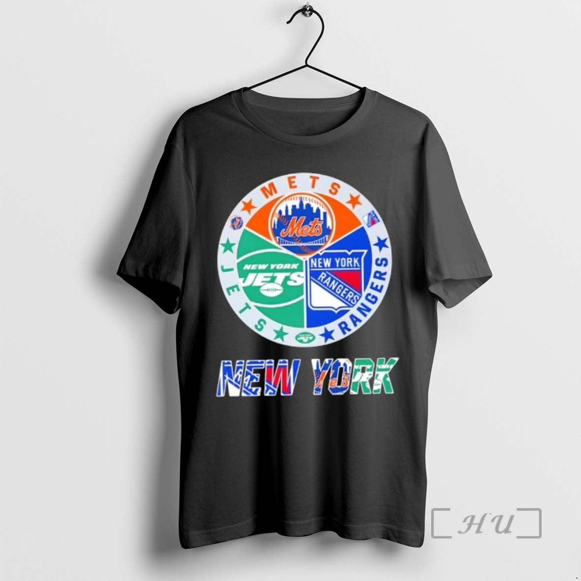 Officials New York City Sports Mets Rangers Jets Logos Combine T-Shirts, Hoodie, Sweatshirt | PodTeesHub.com