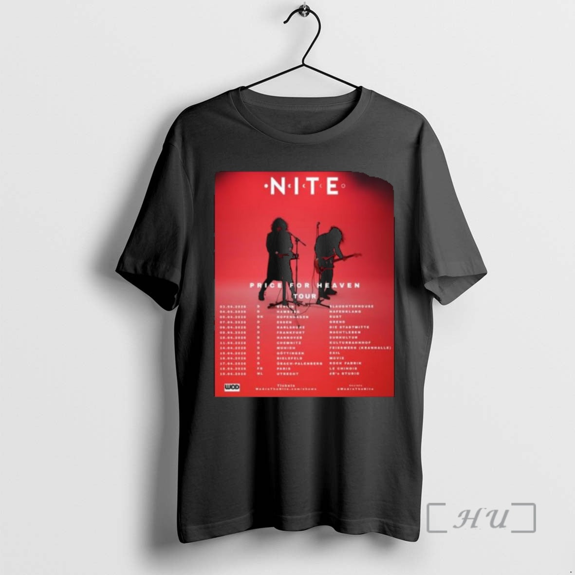 Officials Nite Price For Heaven Tour 2026 T-Shirts, Hoodie, Sweatshirt | PodTeesHub.com