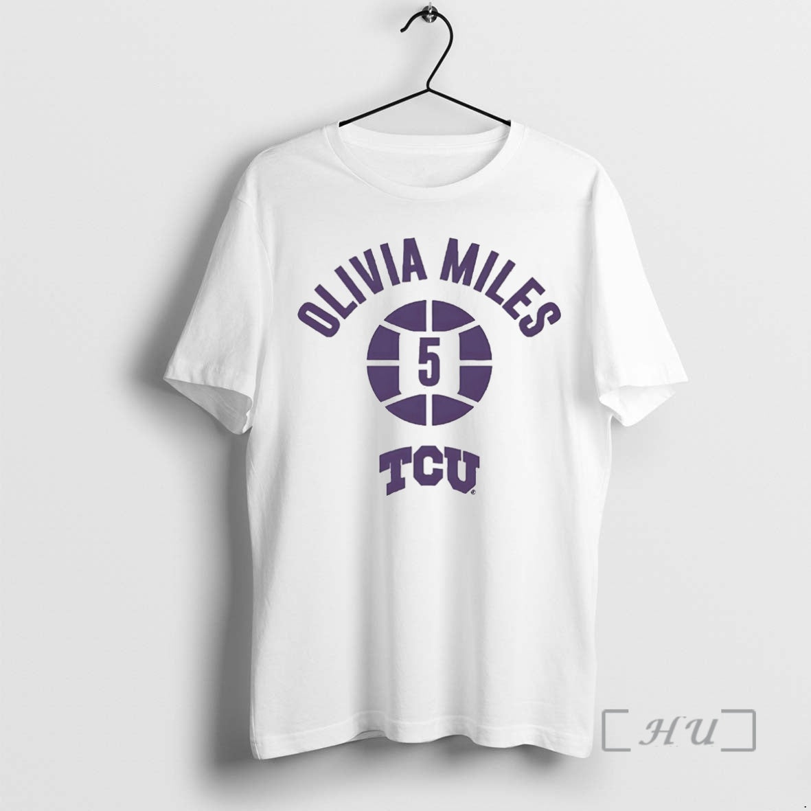 Officials Olivia Miles Hoops 5 Tcu Horned Frogs T-Shirts, Hoodie, Sweatshirt | PodTeesHub.com