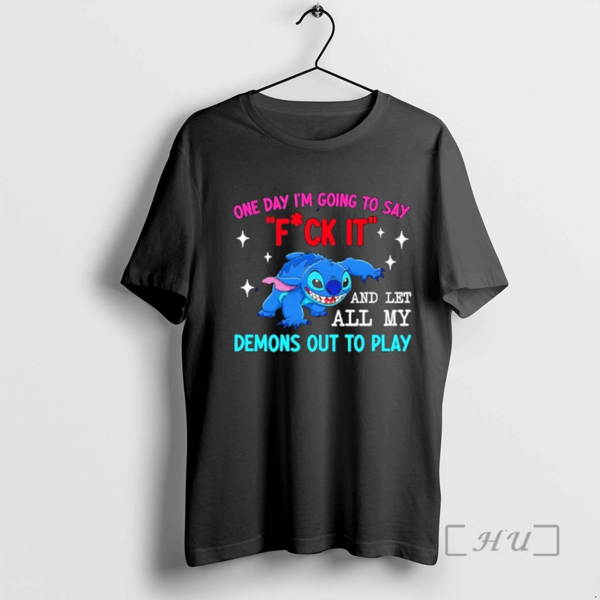 Officials One Day Im Going To Say Fck It And Let All My Demons Out T-Shirts, Hoodie, Sweatshirt | PodTeesHub.com