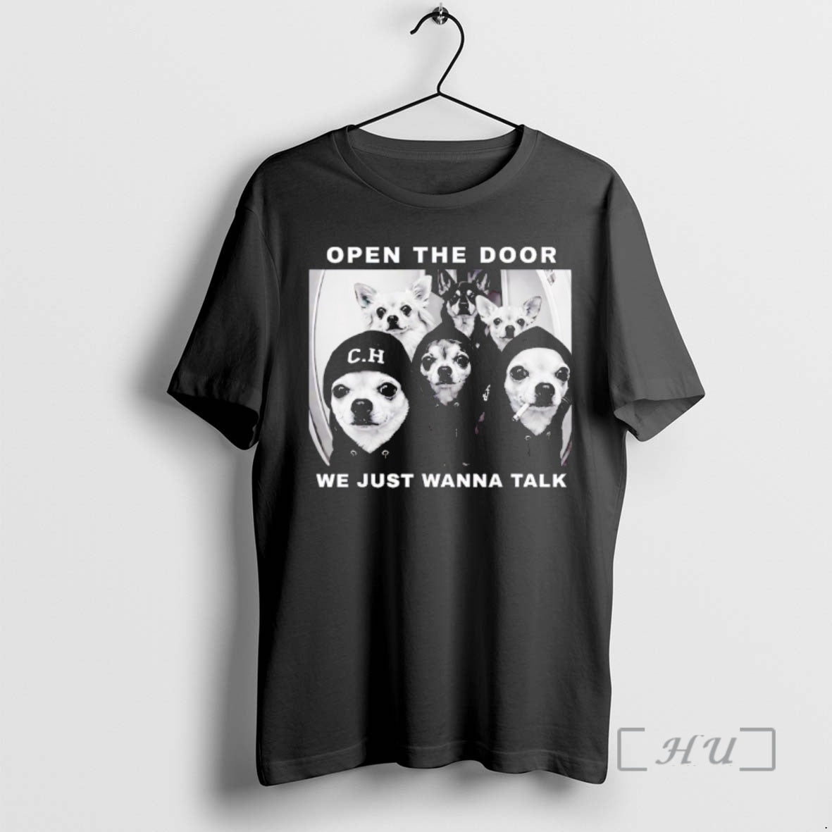 Officials Open The Door We Just Wanna Talk Chihuahua Dog T-Shirts, Hoodie, Sweatshirt | PodTeesHub.com
