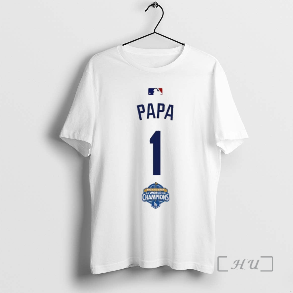 Officials Papa 1 Back To Back Champs World Champions T-Shirts, Hoodie, Sweatshirt | PodTeesHub.com