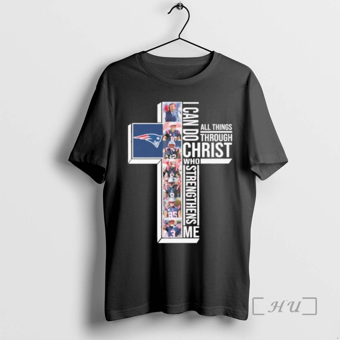 Officials Patriots I Can Do All Things Through Christ Who Strengthens Me Premium T Shirts Hoodie, Sweatshirt | PodTeesHub.com