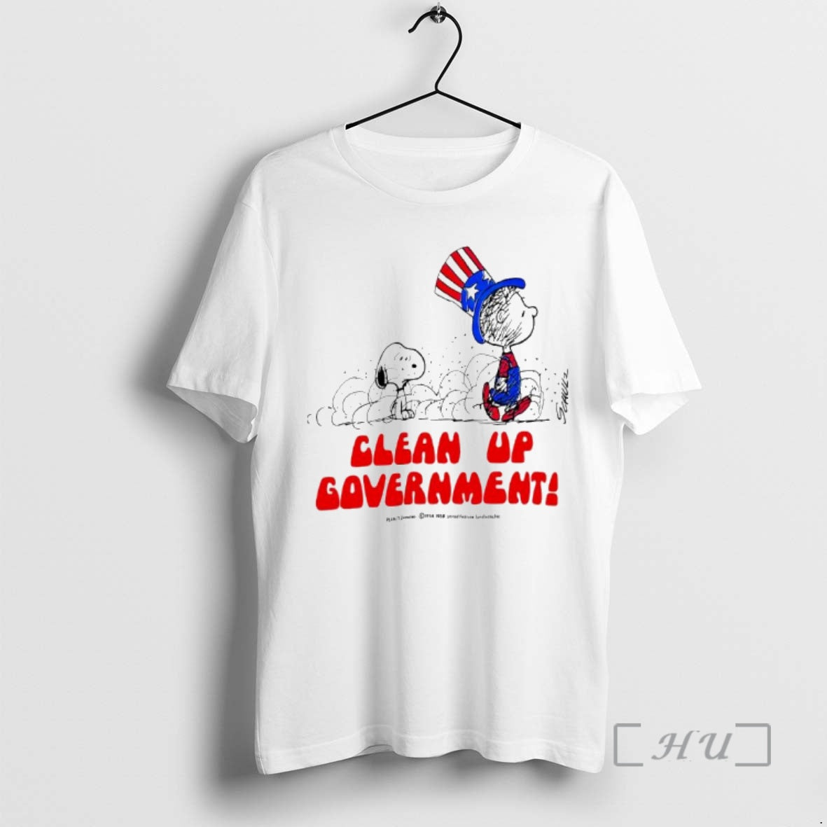 Officials Peanuts Clean Up Government T-Shirts, Hoodie, Sweatshirt | PodTeesHub.com