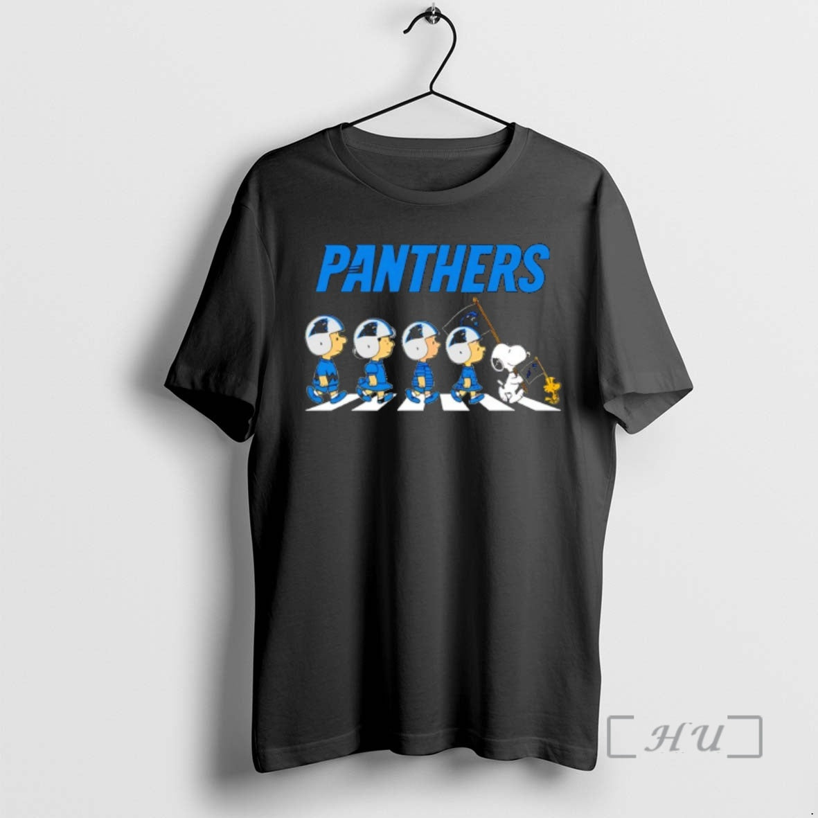 Officials Peanuts X Carolina Panthers Football Flag Walking T-Shirts, Hoodie, Sweatshirt | PodTeesHub.com