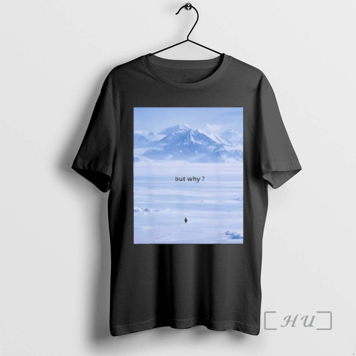 Officials Penguin But Why Meme Head Towards The Mountains Motivational T-Shirts, Hoodie, Sweatshirt | PodTeesHub.com