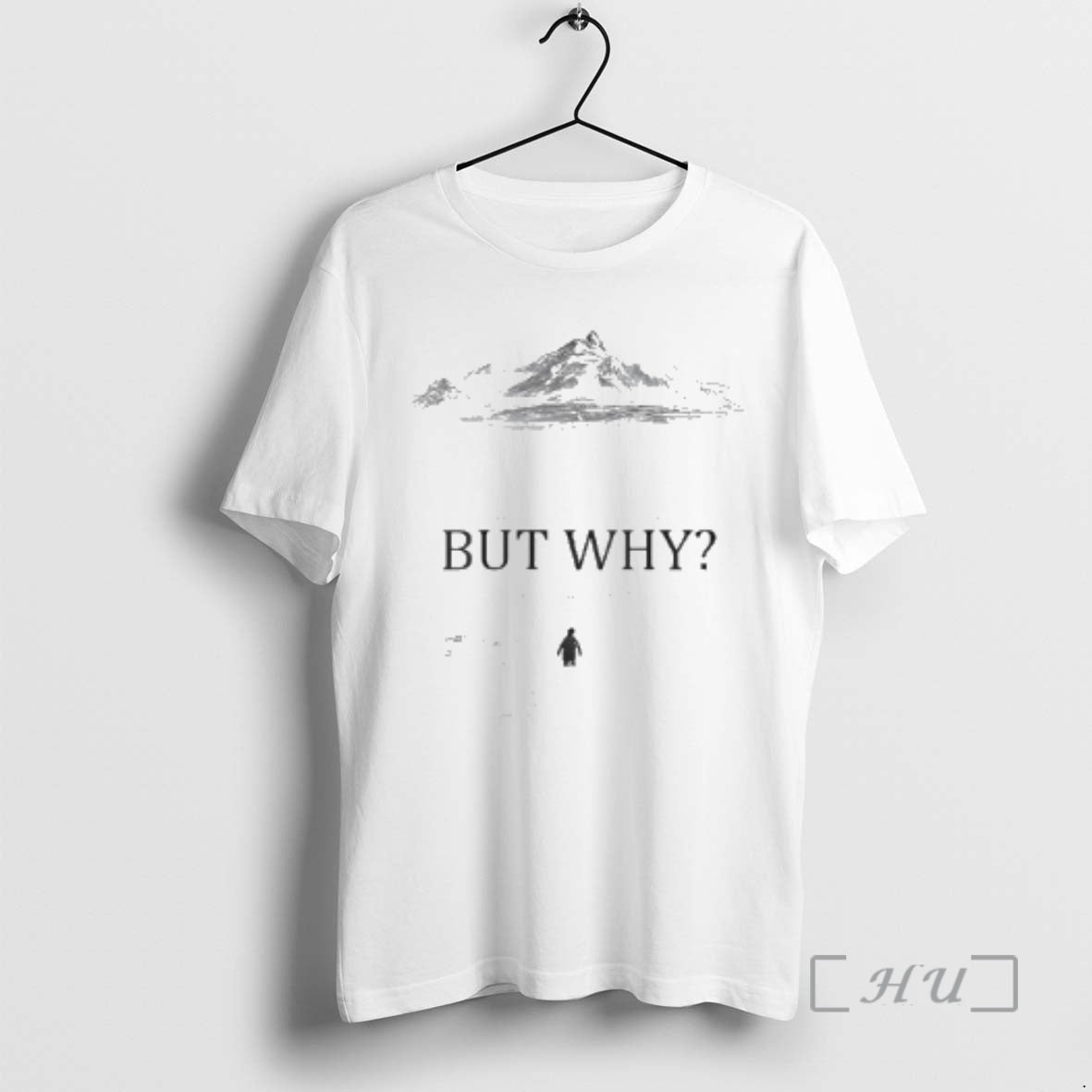 Officials Penguin But Why Mountains Motivational Backprint T-Shirts, Hoodie, Sweatshirt | PodTeesHub.com