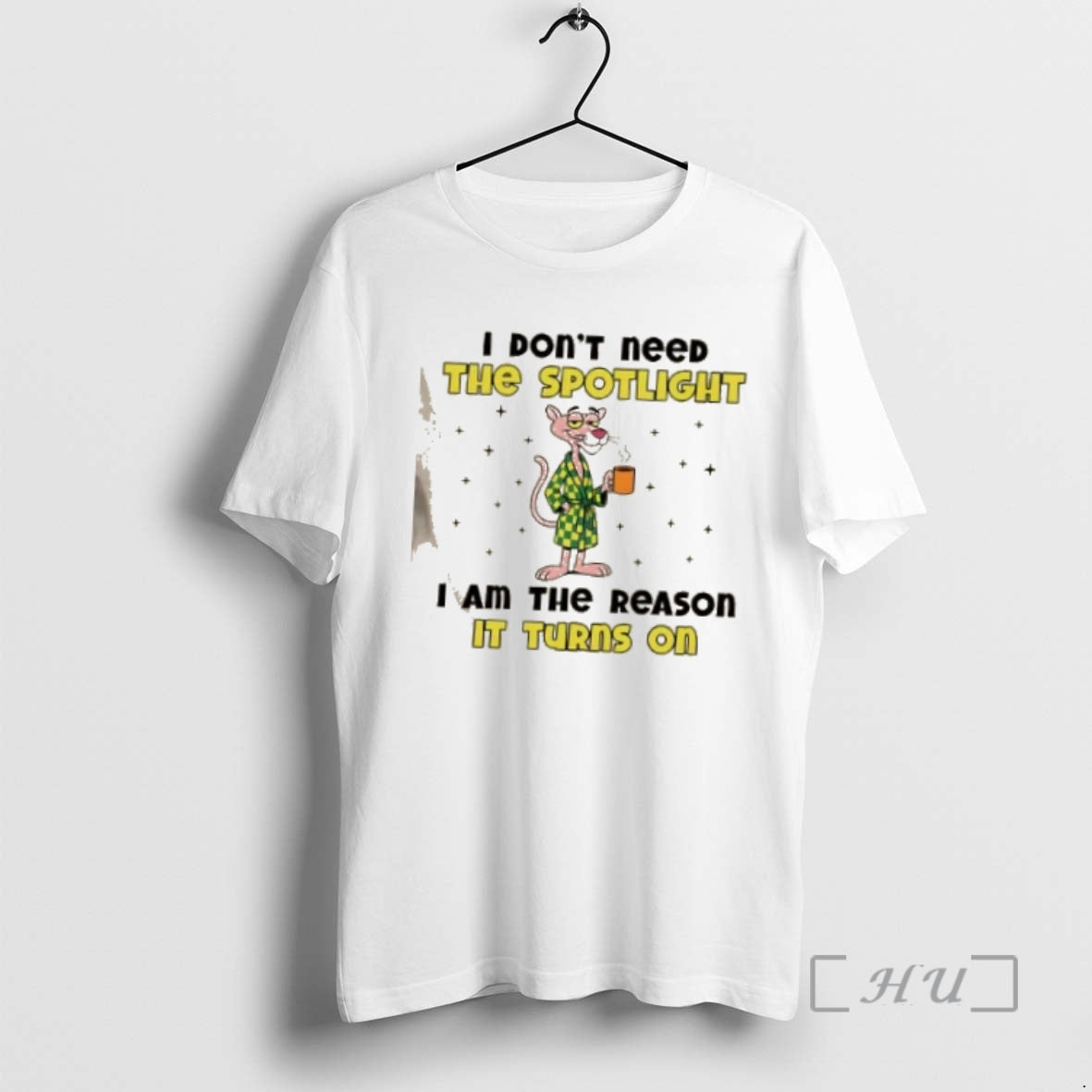 Officials Pink Panther I Dont Need The Spotlight I Am The Reason It Turns On T-Shirts, Hoodie, Sweatshirt | PodTeesHub.com