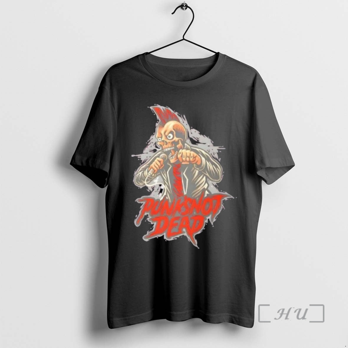 Officials Punk Rock Skull Punks Not Dead T-Shirts, Hoodie, Sweatshirt | PodTeesHub.com