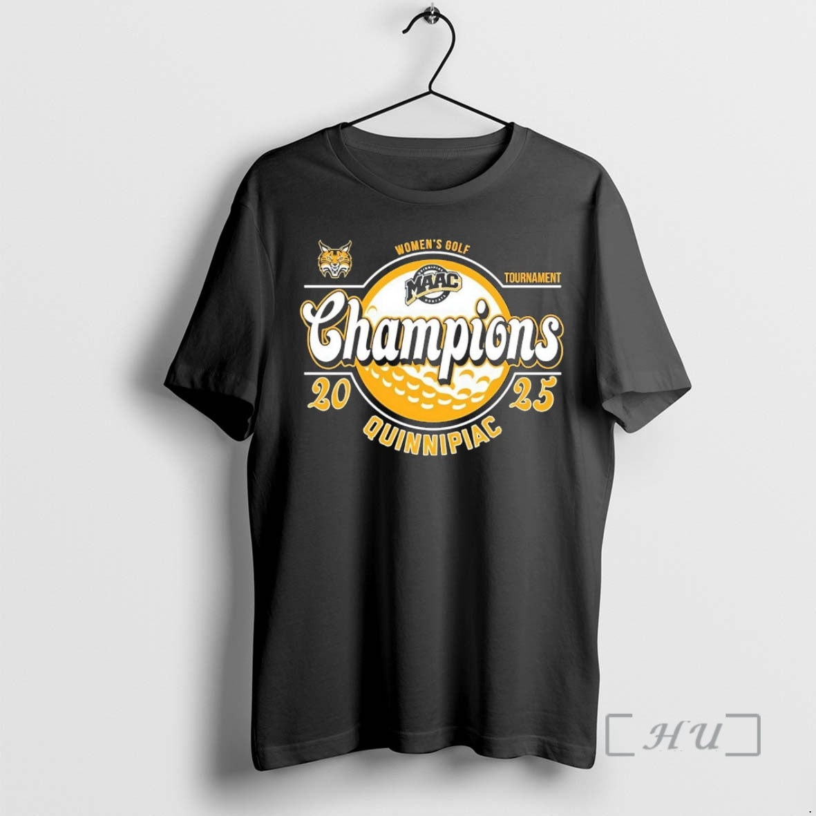 Officials Quinnipiac Bobcats Womens Golf 2025 Maac Champions T-Shirts, Hoodie, Sweatshirt | PodTeesHub.com