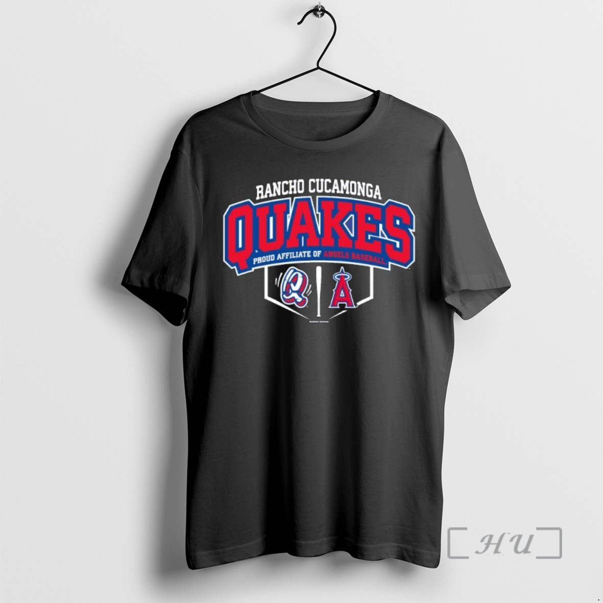 Officials Rancho Cucamonga Quakes Proud Affiliate Of Angels Baseball Ornaments T-Shirts, Hoodie, Sweatshirt | PodTeesHub.com