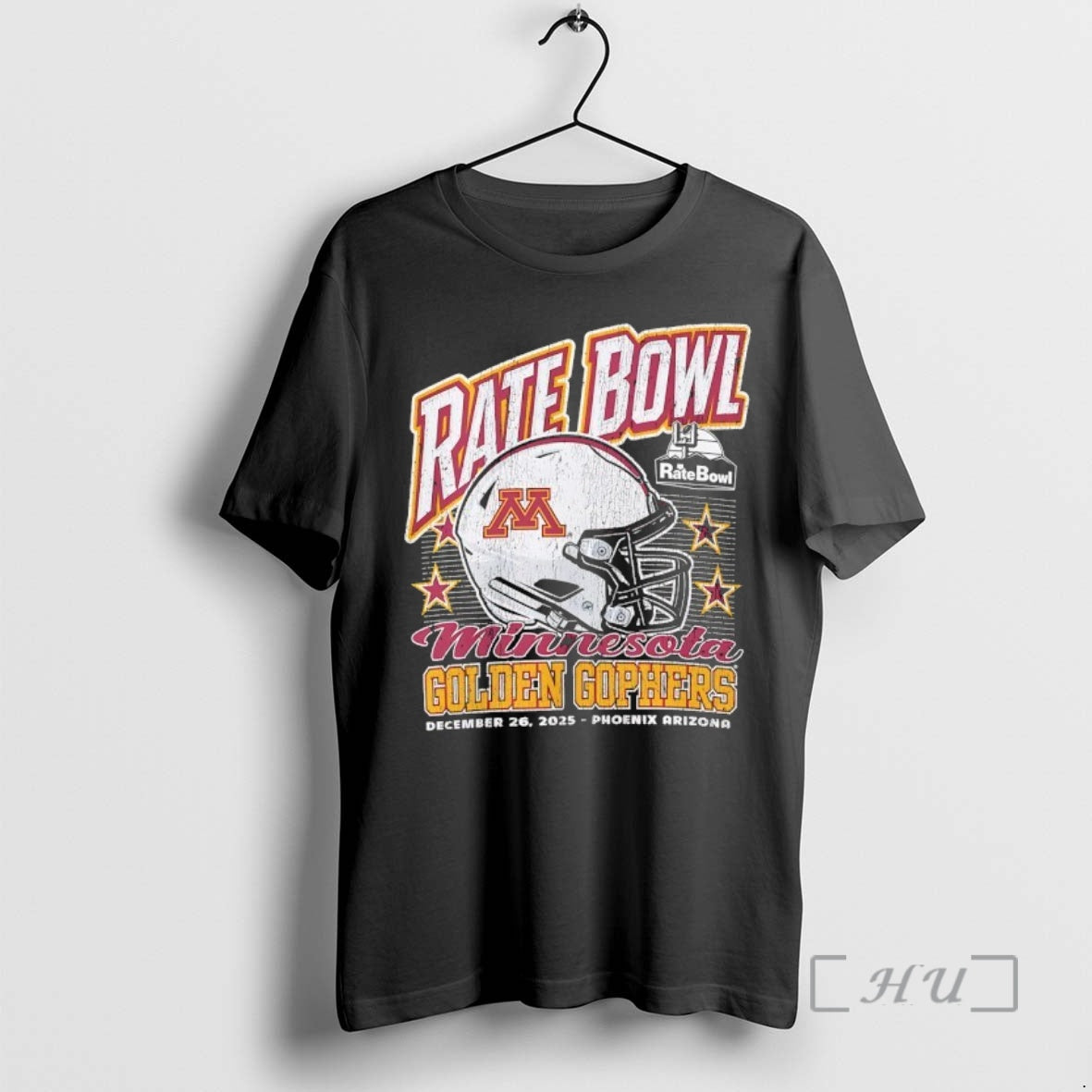 Officials Rate Bowl 2025 Minnesota Golden Gophers December 26 Helmet T-Shirts, Hoodie, Sweatshirt | PodTeesHub.com