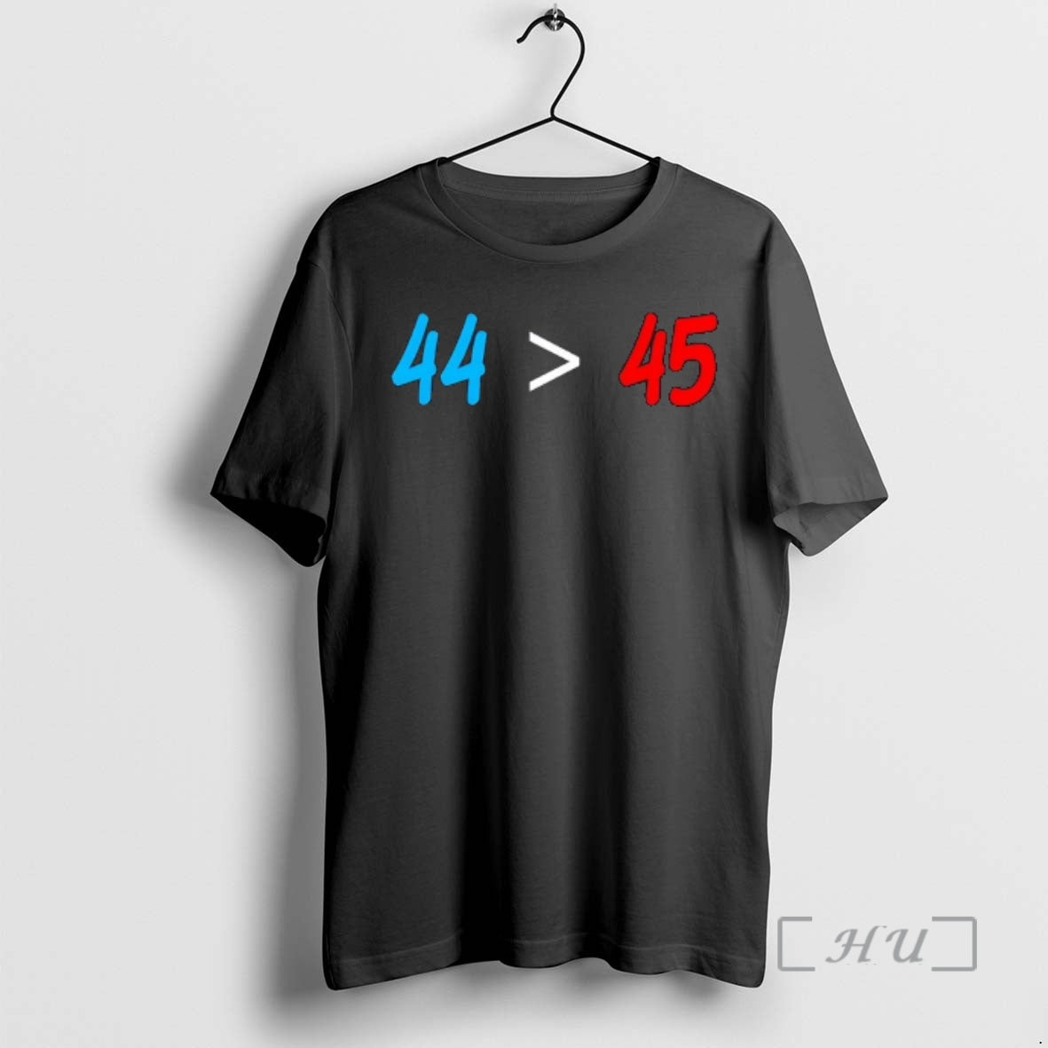 Officials Red White Blue 44th President Is Greater Than 45 T-Shirts, Hoodie, Sweatshirt | PodTeesHub.com