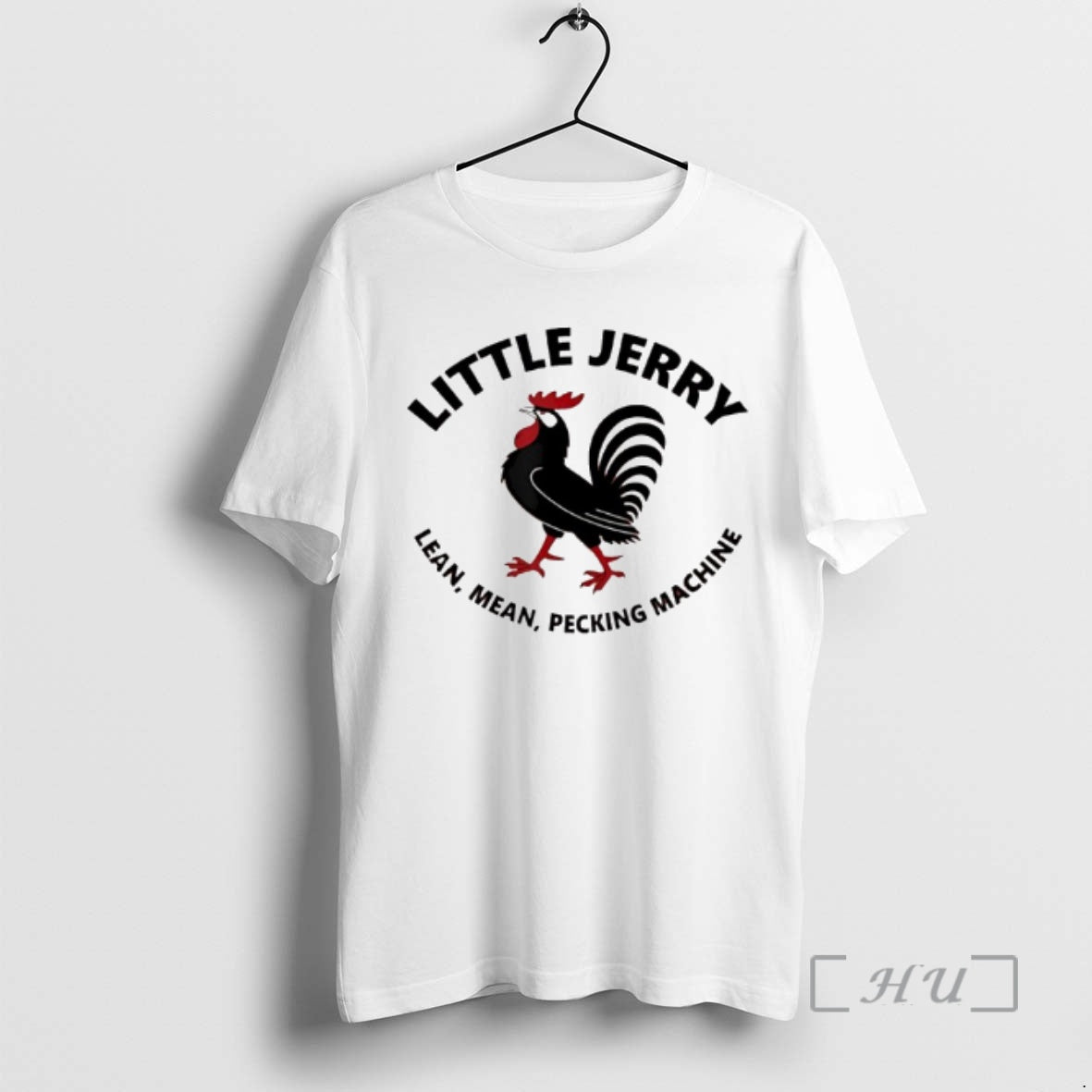 Officials Rooster Little Jerry Lean Mean Pecking Machine T-Shirts, Hoodie, Sweatshirt | PodTeesHub.com