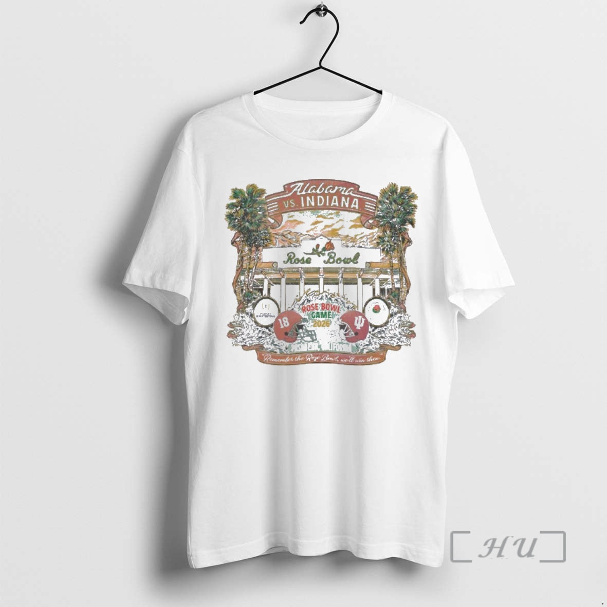 Officials Rose Bowl 2026 Alabama Vs Indiana Pasadena Ca T-Shirts, Hoodie, Sweatshirt | PodTeesHub.com