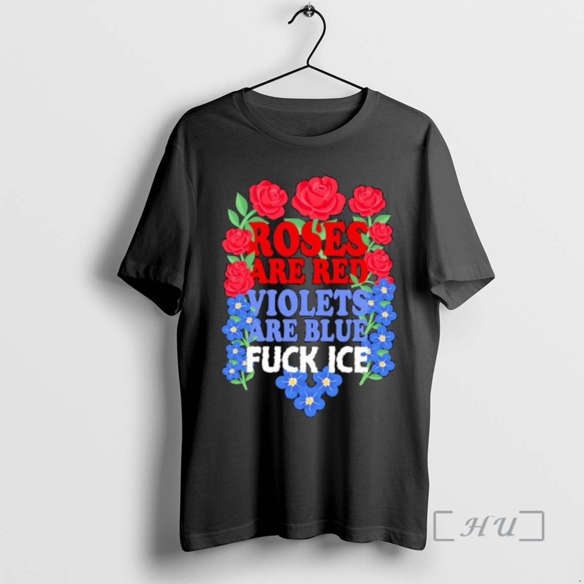Officials Roses Are Red Violets Are Blue Fuck Ice T-Shirts, Hoodie, Sweatshirt | PodTeesHub.com