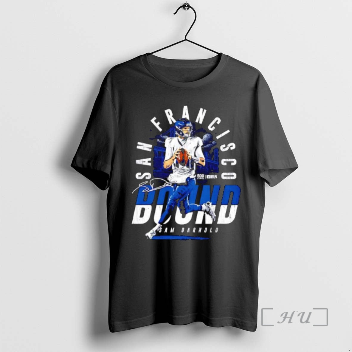 Officials Sam Darnold Seattle San Francisco Bound Signature T-Shirts, Hoodie, Sweatshirt | PodTeesHub.com