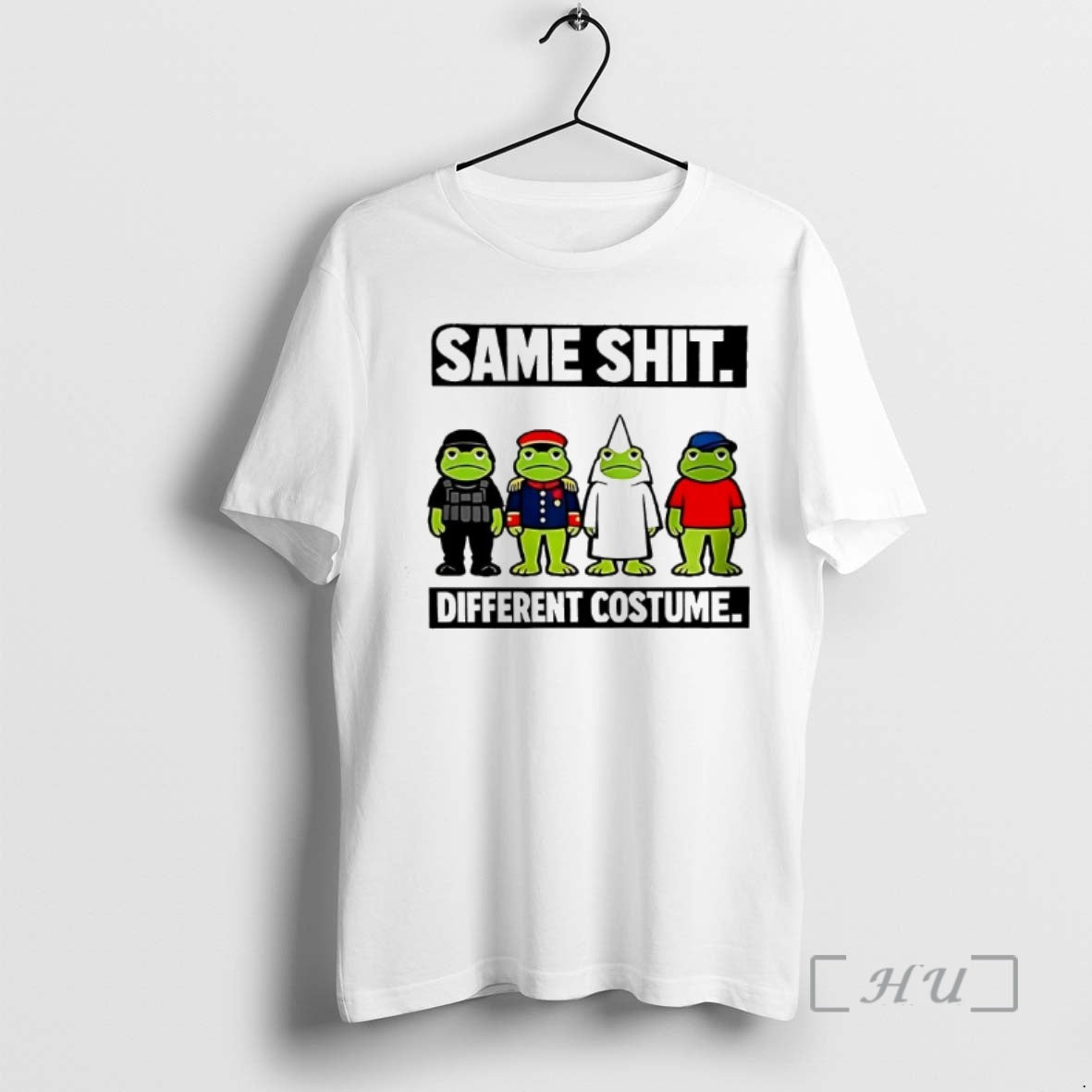 Officials Same Shit Different Costume Frogs Graphic T-Shirts, Hoodie, Sweatshirt | PodTeesHub.com