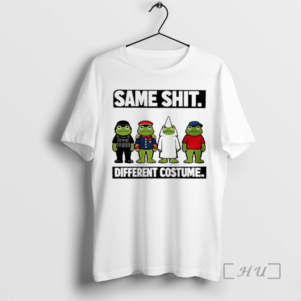 Officials Same Shit Different Costume Frog Parody T-Shirts, Hoodie, Sweatshirt | PodTeesHub.com