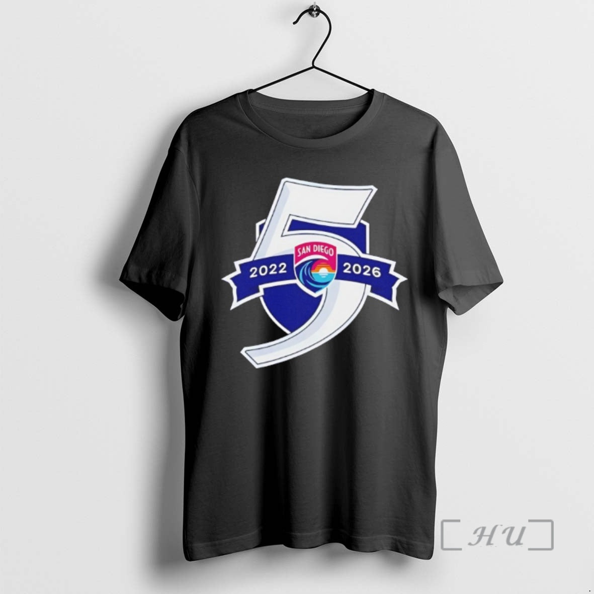 Officials San Diego Wave Fc 2022 2026 5 Seasons Logo T-Shirts, Hoodie, Sweatshirt | PodTeesHub.com