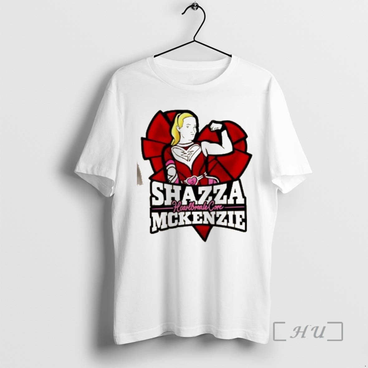 Officials Shazza Mckenzie Heartbreak 2026 Caricature T-Shirts, Hoodie, Sweatshirt | PodTeesHub.com